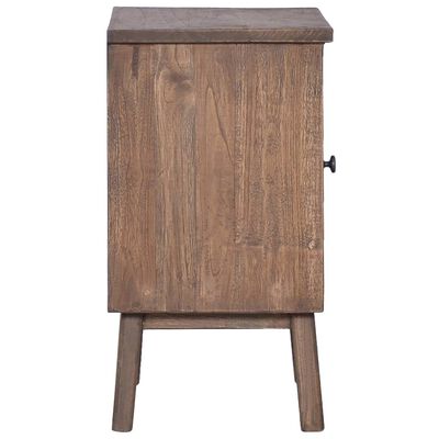 vidaXL Bedside Cabinet 40x30x53 cm Solid Teak Wood