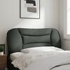 vidaXL Headboard Cushion "Hvar" Dark Grey 100 cm Fabric
