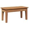 vidaXL Garden Bench Set with Cushion 5 pcs Brown and Cream