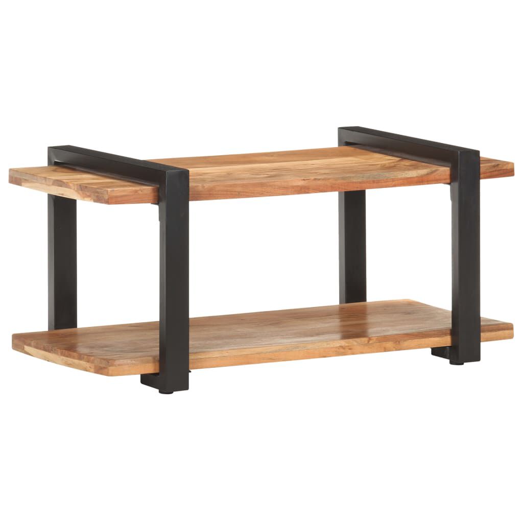 vidaXL TV Cabinet 90x40x40 cm Solid Acacia Wood