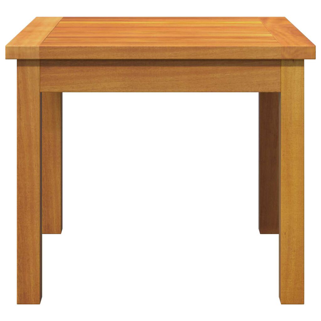 vidaXL Side Table 45x45x38 cm Solid Wood Acacia