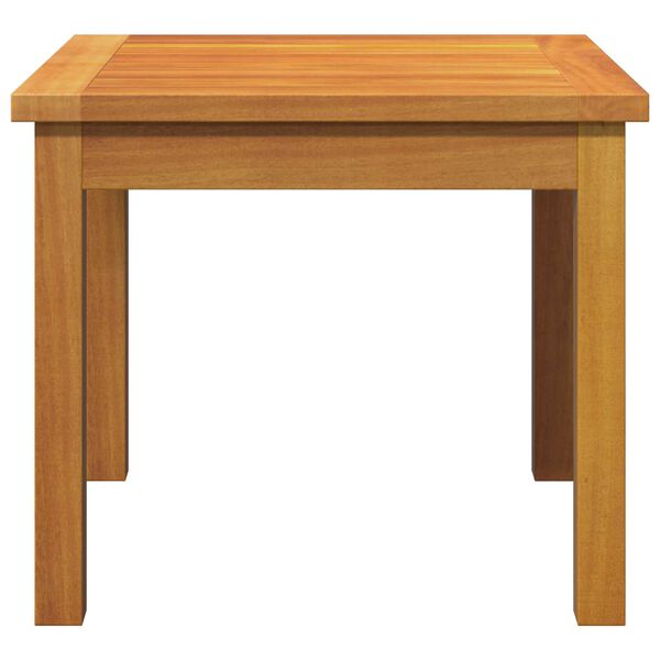 vidaXL Side Table 45x45x38 cm Solid Wood Acacia