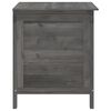 vidaXL Garden Storage Box Anthracite 50x49x56.5 cm Solid Wood Fir