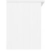 vidaXL Shoe Bench ALTA White 100x35x45 cm Solid Wood Pine