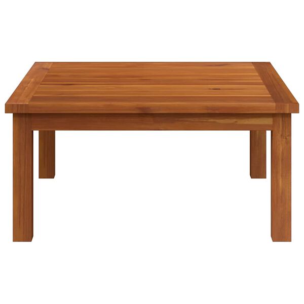 vidaXL Garden Lounge Table 63x63x30 cm Solid Acacia Wood