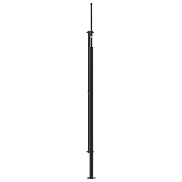 vidaXL Retractable Side Awning Beige 220x600 cm