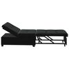 vidaXL Sofa Bed Black 194 x 67 x 82 cm Velvet
