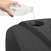 vidaXL Outdoor Umbrella Stand Black