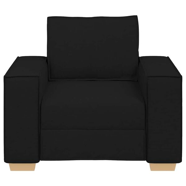 vidaXL Sofa Chair Black 60 cm Fabric