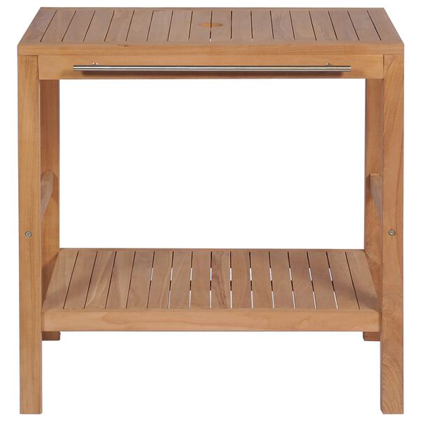 vidaXL Bathroom Vanity Cabinet Solid Teak 74x45x75 cm
