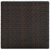 vidaXL 3 Piece Garden Bar Set with Cushions Poly Rattan Brown