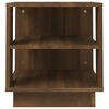 vidaXL Coffee Table Brown Oak 40x40x43 cm Engineered Wood