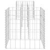 vidaXL H-Shaped Gabion Planter Steel Wire 260x40x40 cm