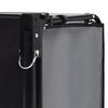 vidaXL Bike Trailer Grey and Orange 65 kg