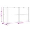 vidaXL Garden Raised Bed 160x60x84 cm Solid Wood Acacia