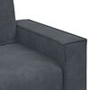 vidaXL 3-Seater Sofa Dark Grey 180 cm Velvet