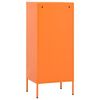 vidaXL Storage Cabinet Orange 42.5x35x101.5 cm Steel