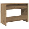 vidaXL Desk Artisan Oak 101x50x76.5 cm Engineered Wood