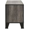 vidaXL TV Cabinet Grey 105x36x47 cm Metal and MDF
