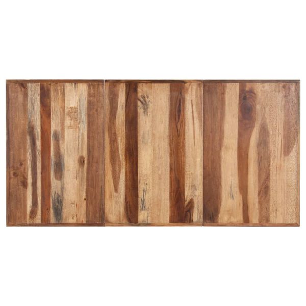 vidaXL Dining Table 180x90x75 cm Solid Wood with Honey Finish
