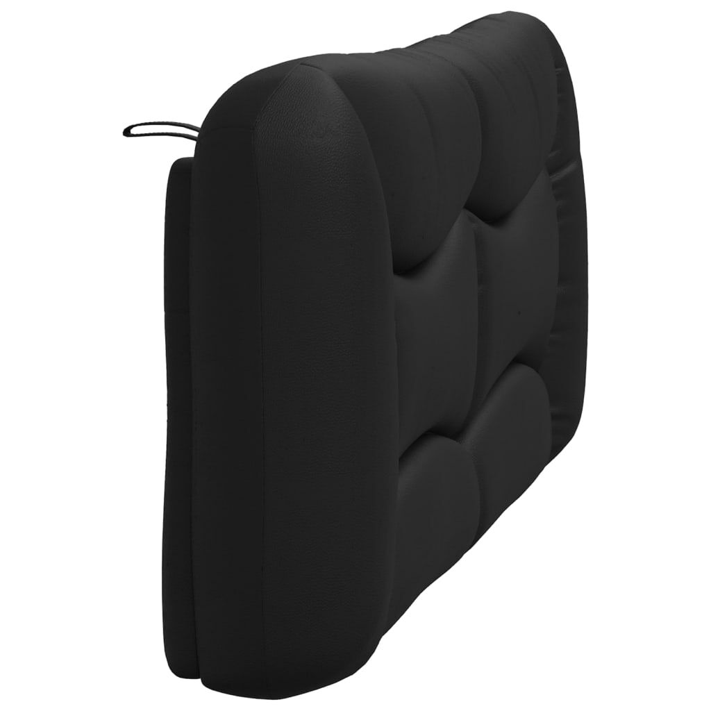 vidaXL Headboard Cushion Black 152 cm Queen Faux Leather