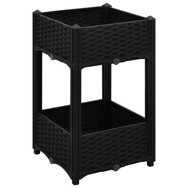 vidaXL Raised Bed 40x40x71 cm Polypropylene