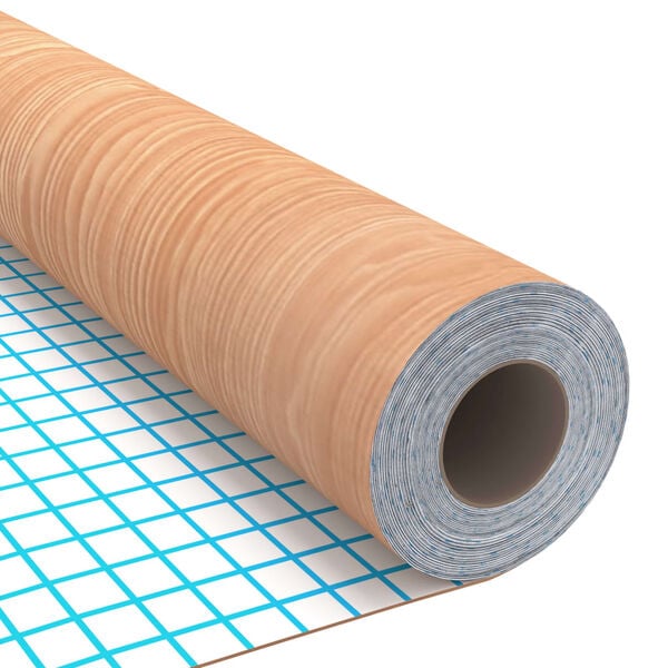 vidaXL Self-adhesive Door Films 2 pcs Ahorn 210x90 cm PVC