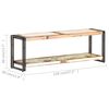 vidaXL TV Cabinet 120x30x40 cm Solid Reclaimed Wood