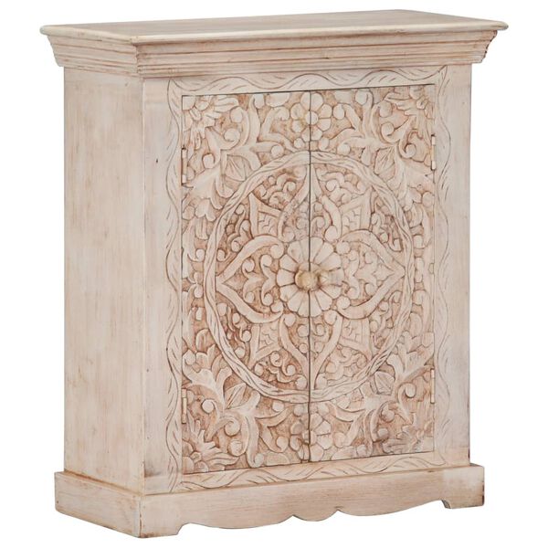 vidaXL Sideboard 65x30x75 cm Solid Mango Wood