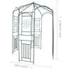 vidaXL Garden Arch 250 cm Dark Green