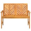 vidaXL Garden Bench 109 cm Solid Wood Acacia