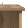 vidaXL Bar Table with Shelf Artisan Oak 102x50x103.5 cm Engineered Wood