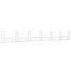 vidaXL U-shape Gabion Basket with 7 Posts Iron 740x20x100 cm