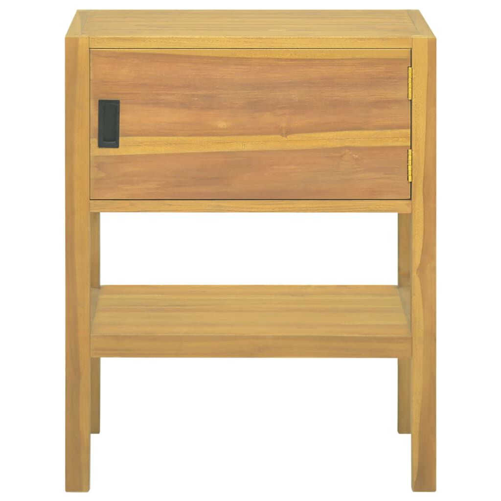 vidaXL Bathroom Cabinet 60x40x75 cm Solid Wood Teak
