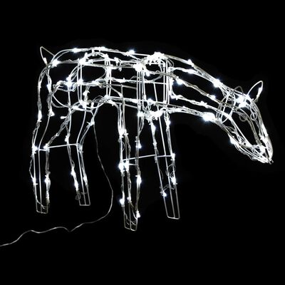 vidaXL 3 Piece Christmas Light Display Reindeers 229 LEDs