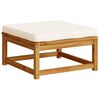 vidaXL 8 Piece Garden Lounge Set with Cushions Solid Wood Acacia