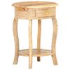 vidaXL Side Table 37x37x61 cm Solid Mango Wood