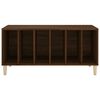 vidaXL Record Cabinet Brown Oak 100x38x48 cm Engineered Wood