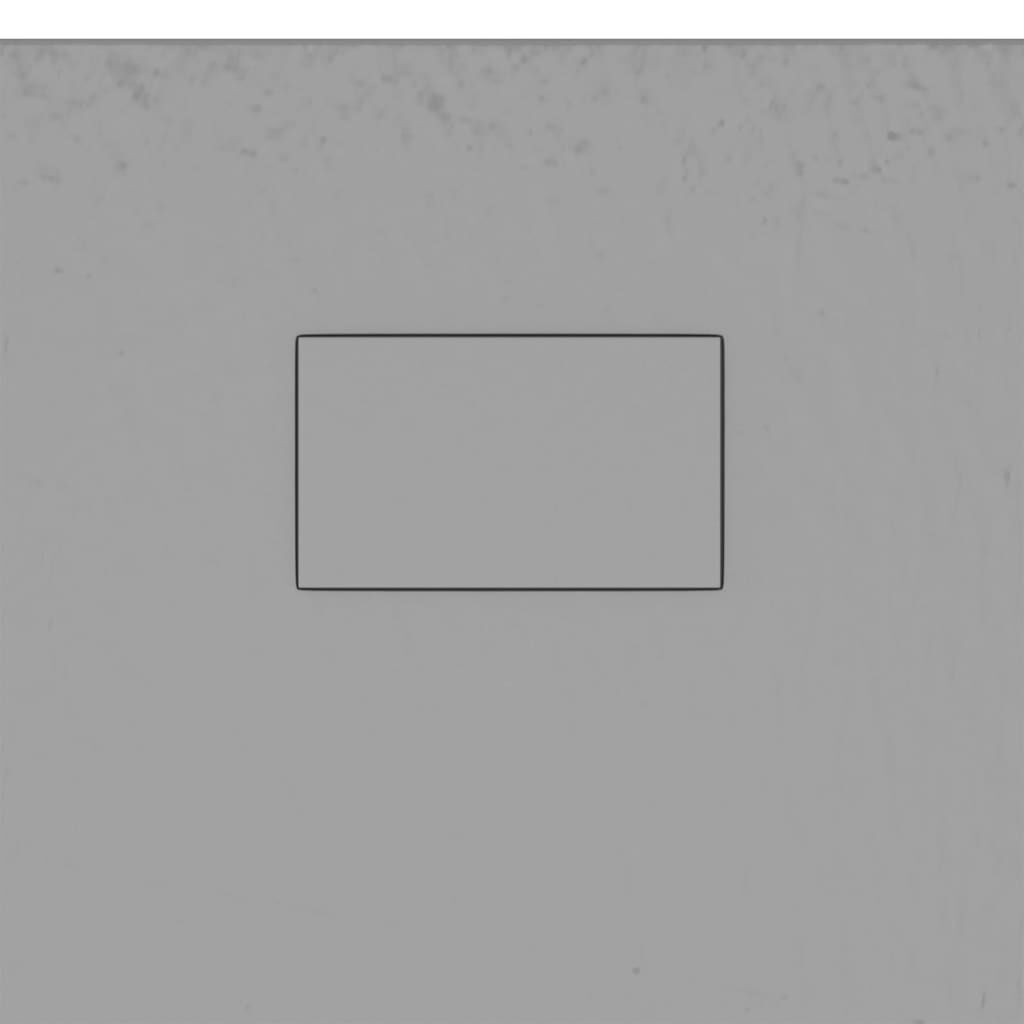 vidaXL Shower Base Tray SMC Grey 80x80 cm