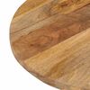 vidaXL Table Top 110x50x3.8 cm Oval Solid Wood Mango