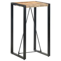 vidaXL Bar Table 60x60x110 cm Solid Mango Wood