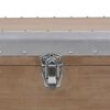 vidaXL Storage Box Solid Fir Wood 91x52x40 cm Brown