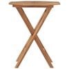 vidaXL Folding Garden Table 60x60x75 cm Solid Teak Wood