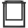 vidaXL Coffee Table Legs O-Frame 90x30x43 cm Steel