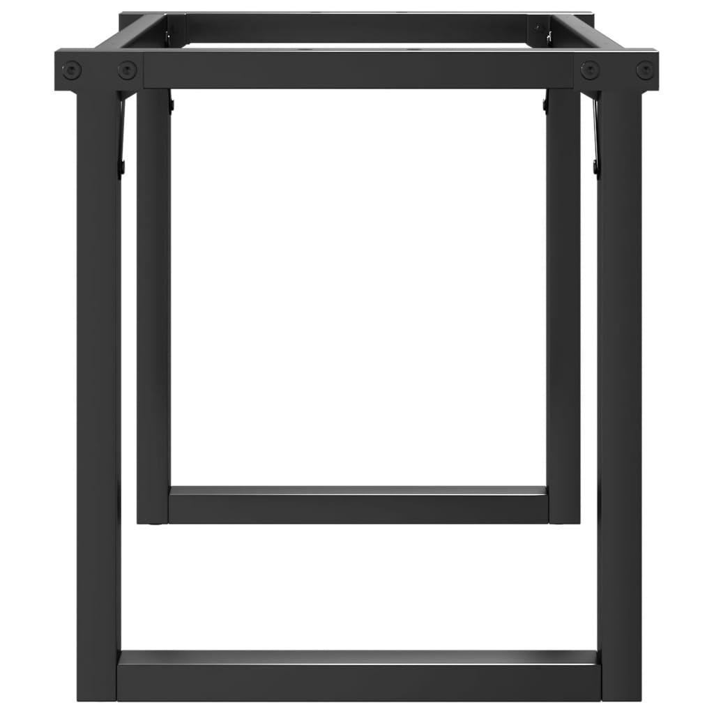 vidaXL Coffee Table Legs O-Frame 90x30x43 cm Steel