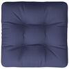 vidaXL Pallet Cushion Navy Blue 58x58x10 cm Oxford Fabric