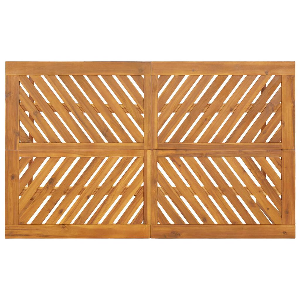 vidaXL 5 Piece Garden Dining Set Solid Wood Acacia