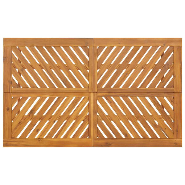 vidaXL 5 Piece Garden Dining Set Solid Wood Acacia