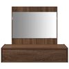 vidaXL Dressing Table Brown 83 x 40 x 70 cm Engineered wood