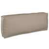vidaXL Pallet Cushion Set 3 pcs Taupe Oxford Fabric